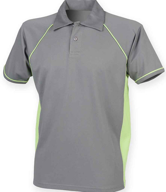 Finden + Hales Performance Piped Polo Shirt