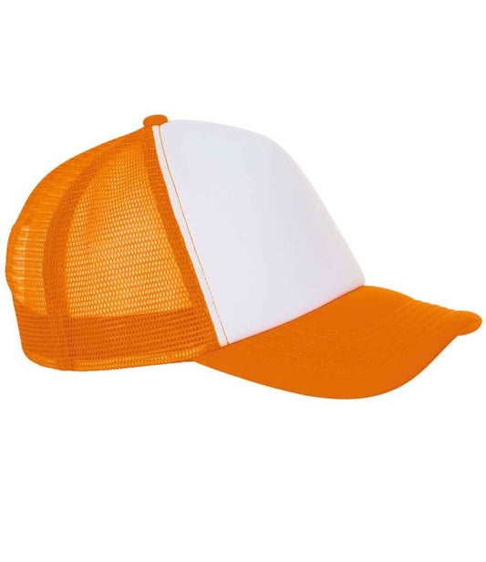 01668 White/Neon Orange Front