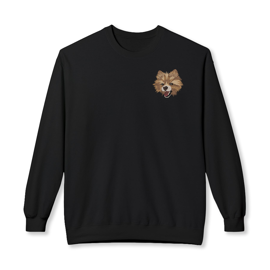 Pet Embroidery Sweatshirt