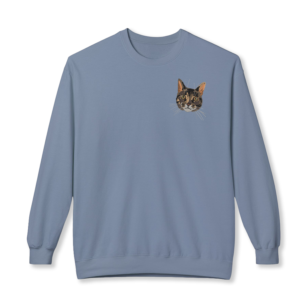 Pet Embroidery Sweatshirt