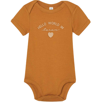 Personalised Embroidered Baby Bodysuit