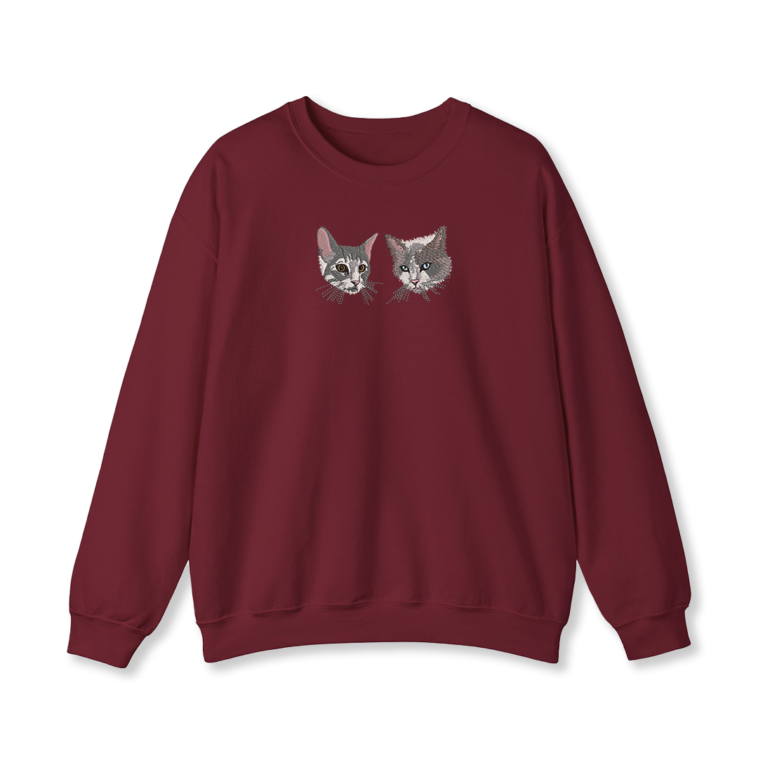 Pet Embroidery Sweatshirt