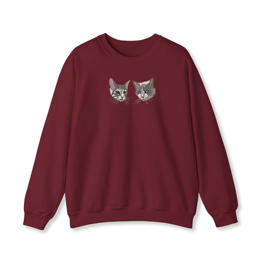 Pet Embroidery Sweatshirt