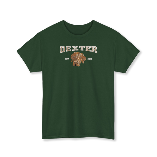 Pet College Embroidery T-Shirt