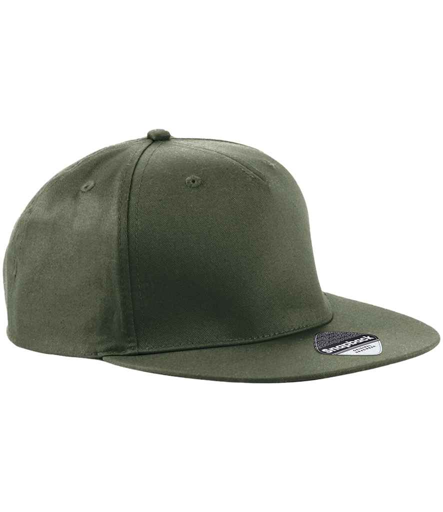 Beechfield 5 Panel Snapback Rapper Cap