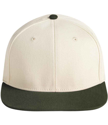 Beechfield Contrast Flat Peak 6 Panel Cap