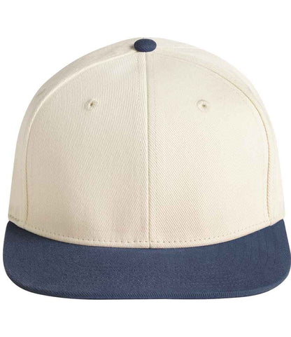 Beechfield Contrast Flat Peak 6 Panel Cap