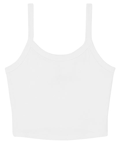 Women’s micro rib spaghetti strap tank