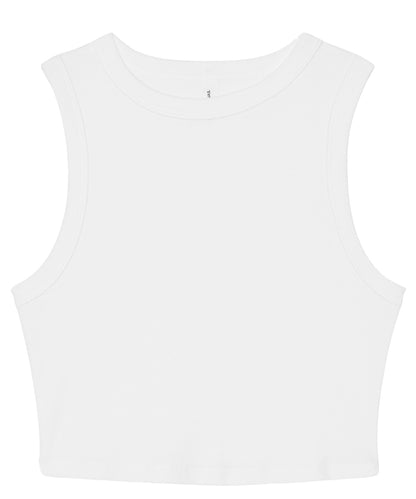 Women’s micro rib muscle crop tank