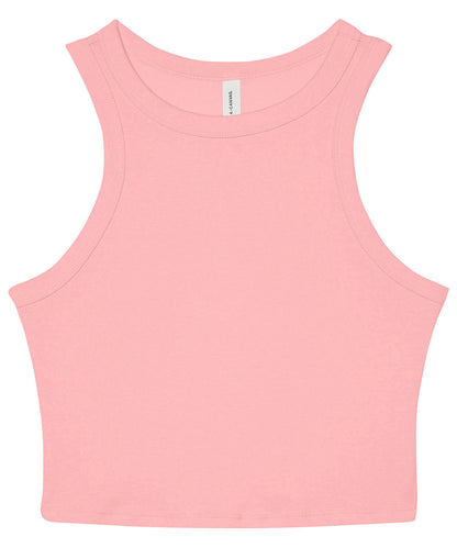 Women’s micro rib racer tank
