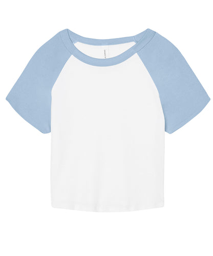 Women’s micro rib raglan baby t-shirt
