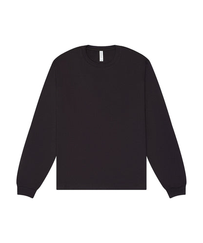 Unisex heavy boxy long sleeve tee