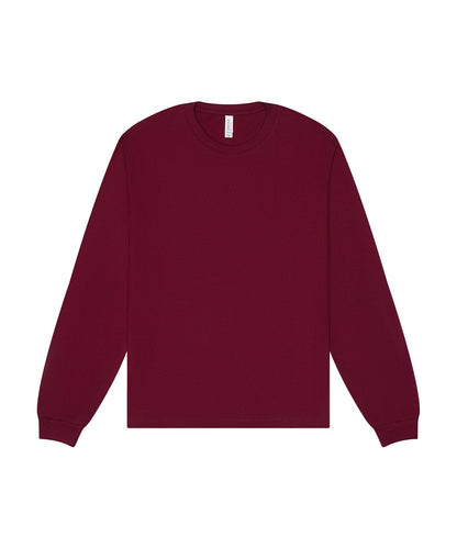 Unisex heavy boxy long sleeve tee