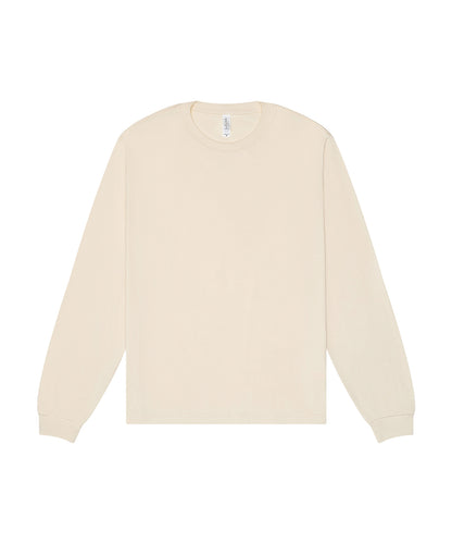 Unisex heavy boxy long sleeve tee