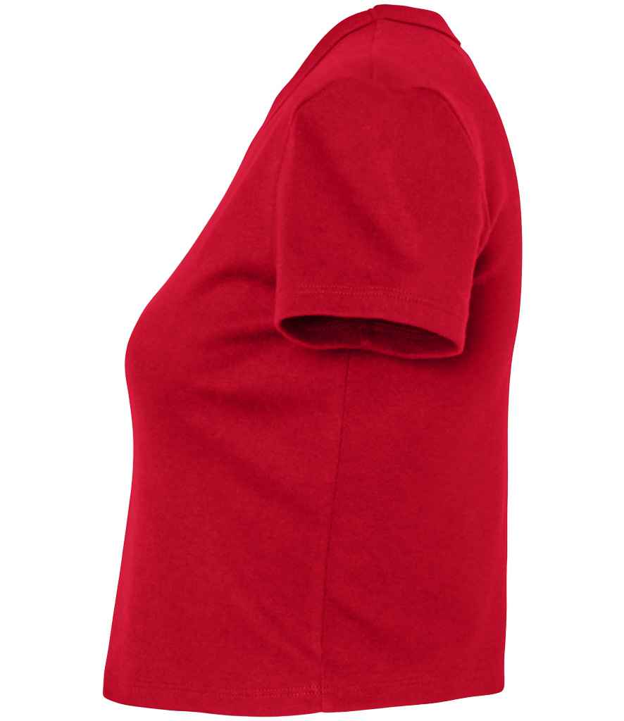 Bella Ladies Micro Rib Baby T-Shirt