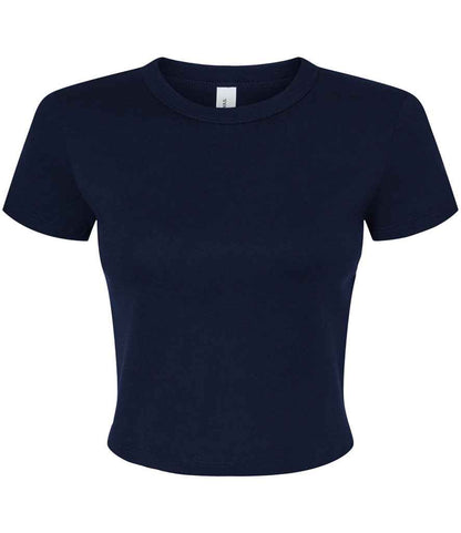 Bella Ladies Micro Rib Baby T-Shirt