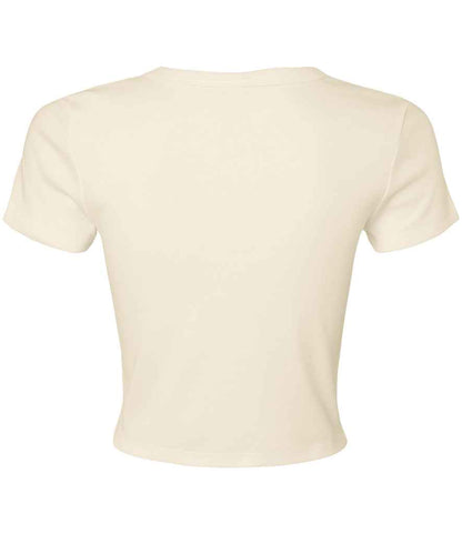 Bella Ladies Micro Rib Baby T-Shirt