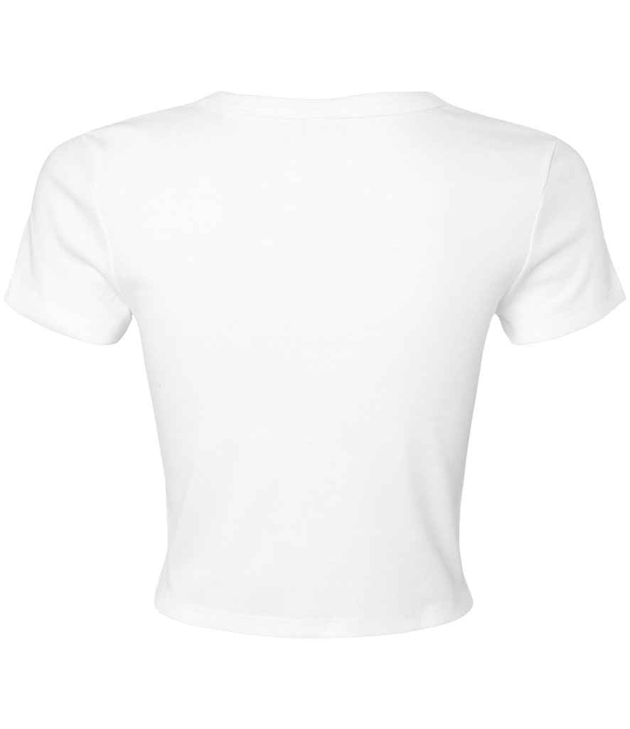 Bella Ladies Micro Rib Baby T-Shirt