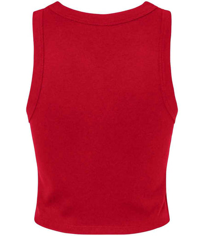 Bella Ladies Micro Rib Racer Tank Top