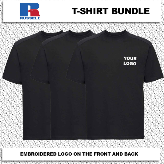 010M Russell Heavyweight T-Shirt Bundle