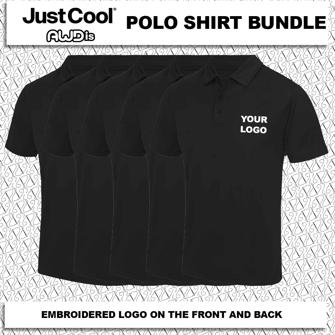 JC040 AWDis Cool Polo Shirt Bundle