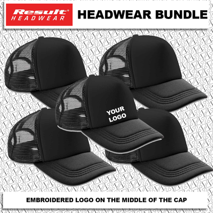 Result Core 1/2 Mesh Truckers Cap Bundle