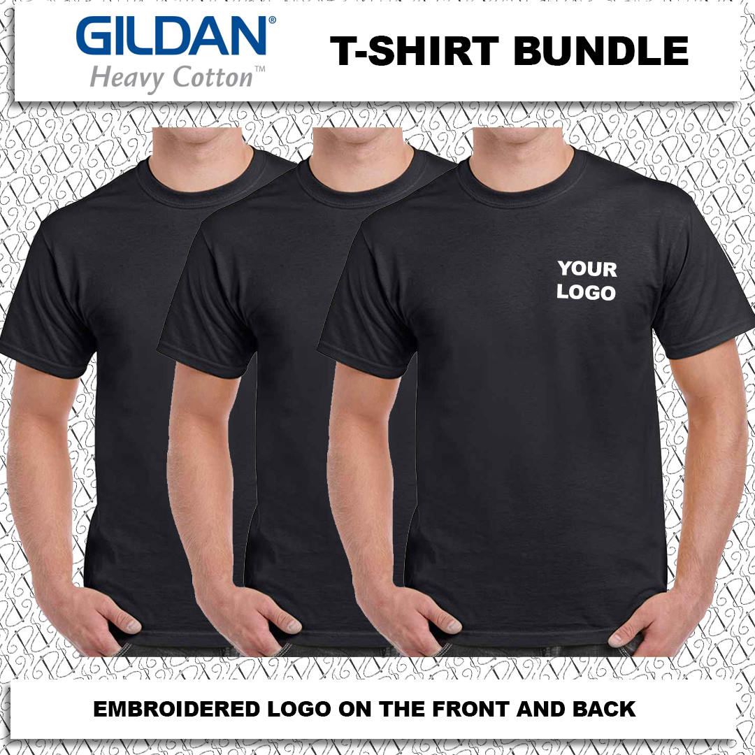 GD05 (5000) Gildan Heavy Cotton™ T-Shirt Bundle