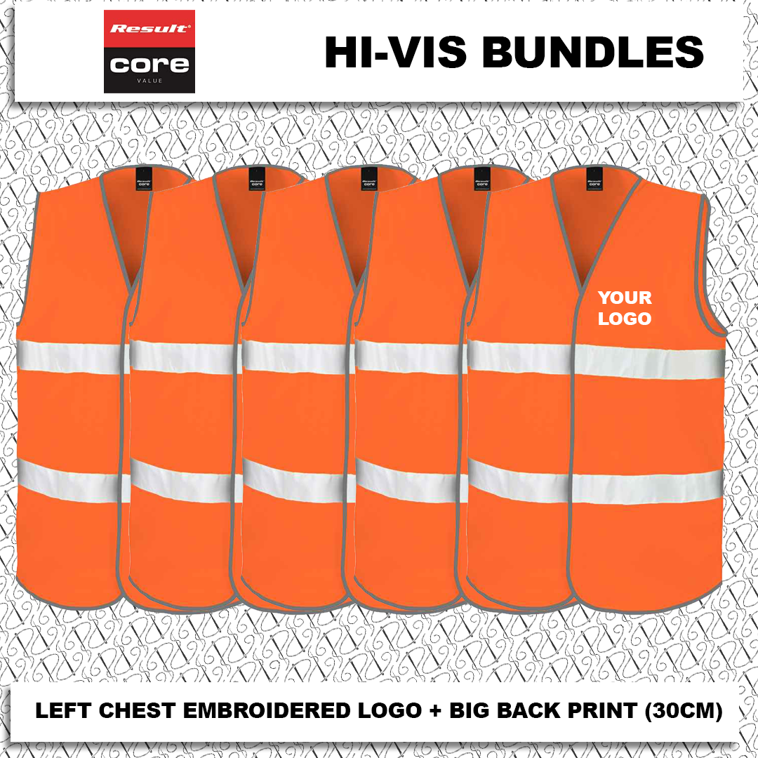 Result Core Motorist Hi-Vis Vest Bundle