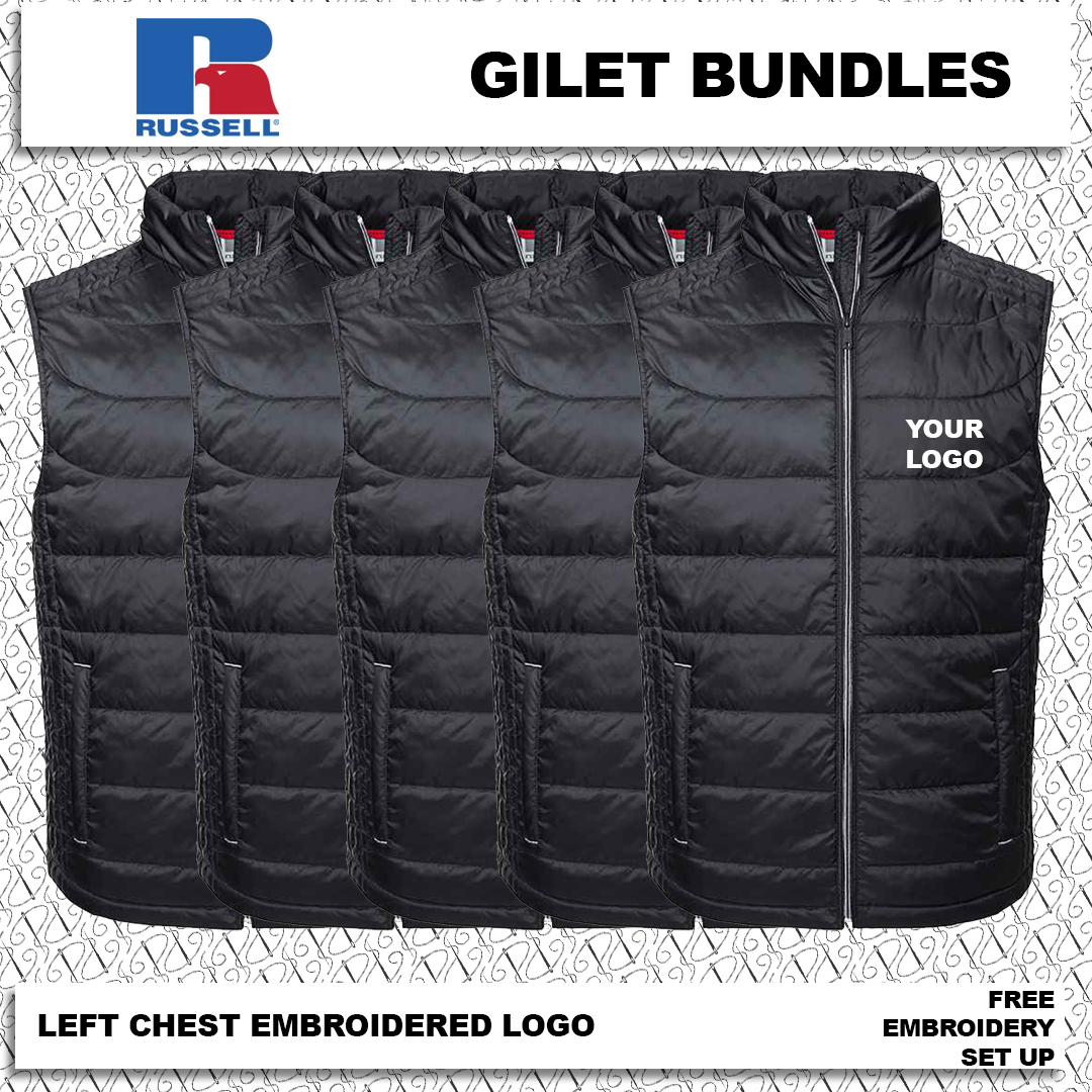 Russell Nano Padded Bodywarmer Bundle