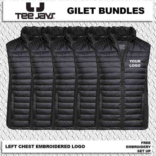 Tee Jays Crossover Padded Bodywarmer Bundle