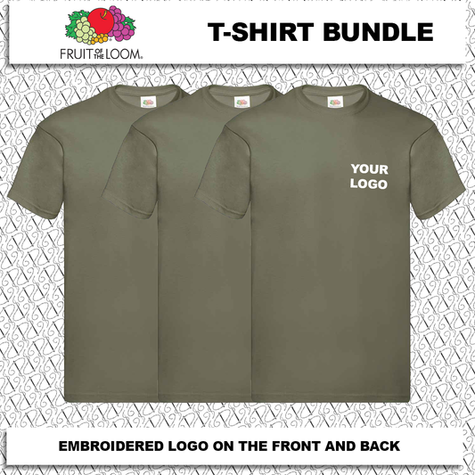 SS12 (610820) Fruit of the Loom Original T-Shirt Bundle