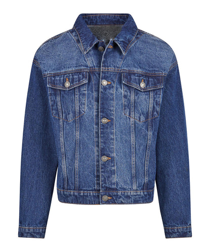 Heavy ounce boxy denim jacket