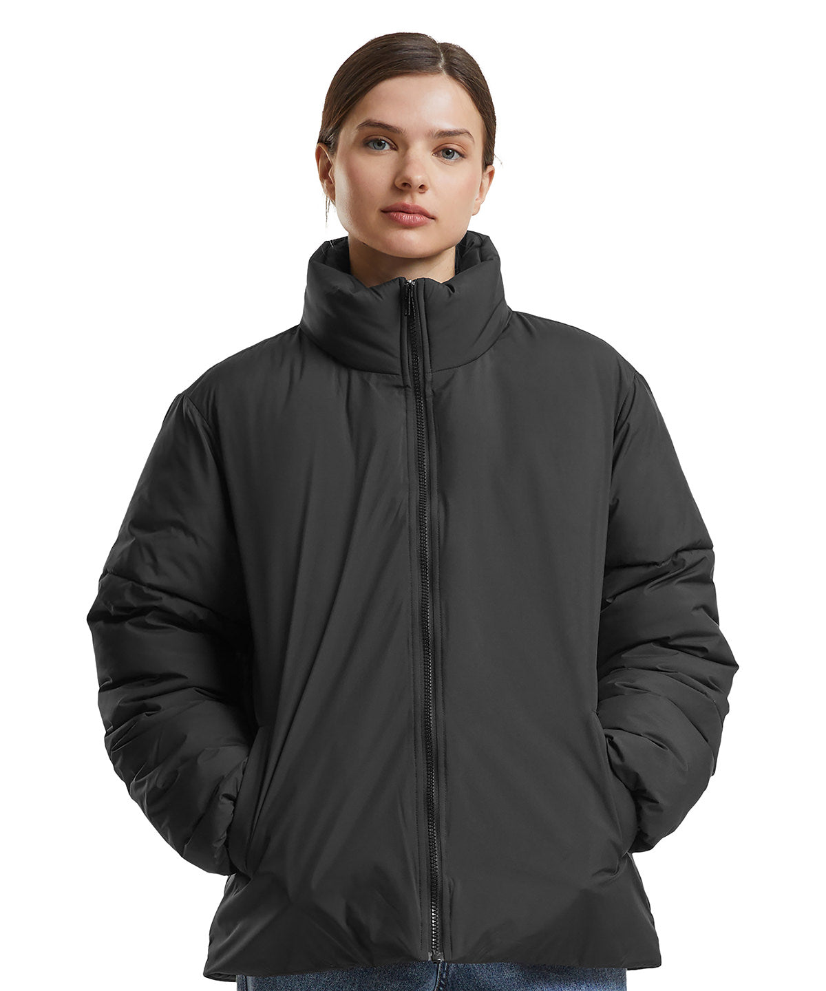 Women’s loose puffer jacket