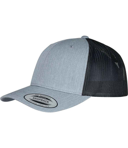 F6606T Heather Grey/Black Front