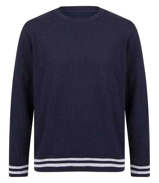 FR840 Navy/Heather Grey Front