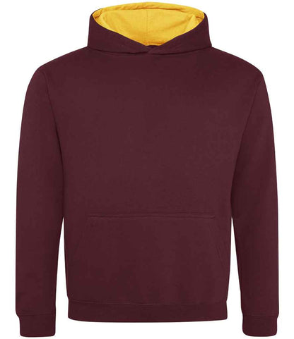 JH003B Burgundy/Gold Front