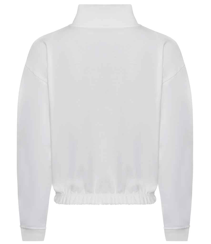 AWDis Ladies Cropped 1/4 Zip Sweatshirt