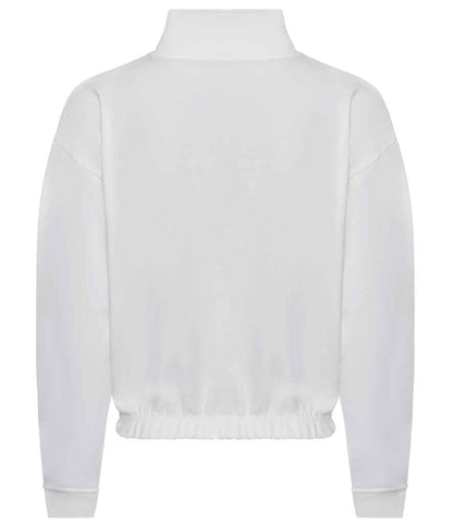AWDis Ladies Cropped 1/4 Zip Sweatshirt