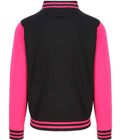 JH043 Jet Black/Hot Pink Back