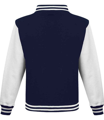 JH043 Oxford Navy/White Back