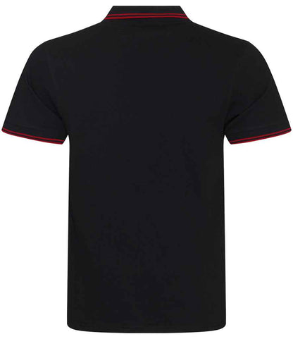 AWDis Stretch Tipped Piqué Polo Shirt