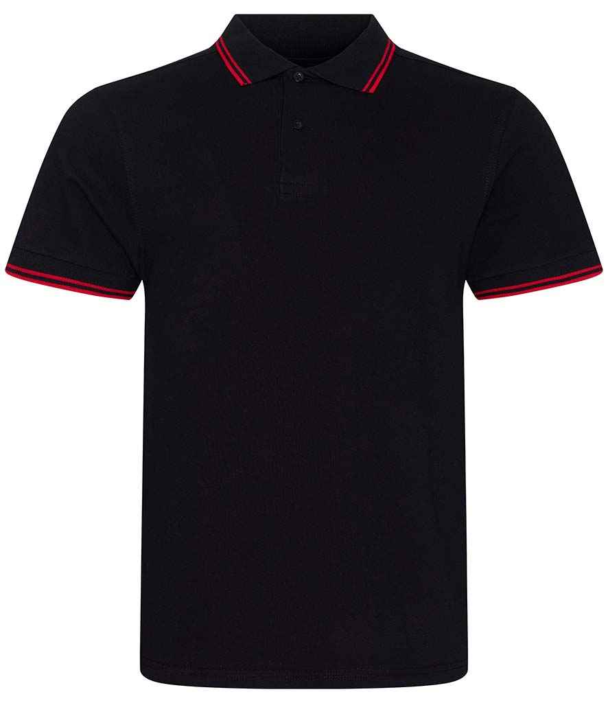 AWDis Stretch Tipped Piqué Polo Shirt