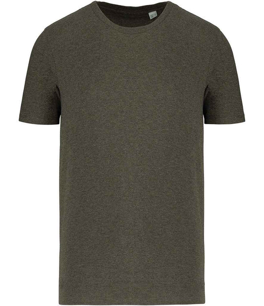 NS300 Organic Khaki Heather Front