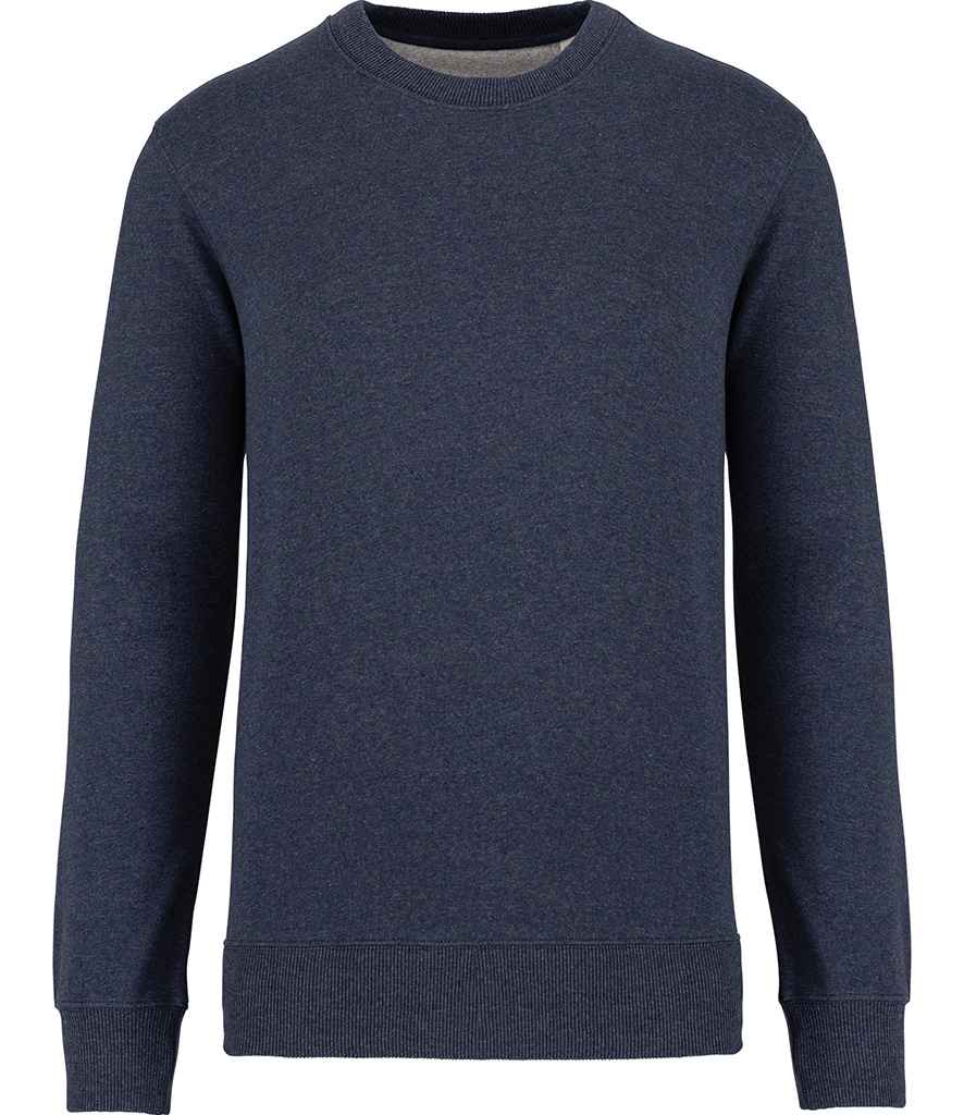 NS410 Recycled Navy Heather Front