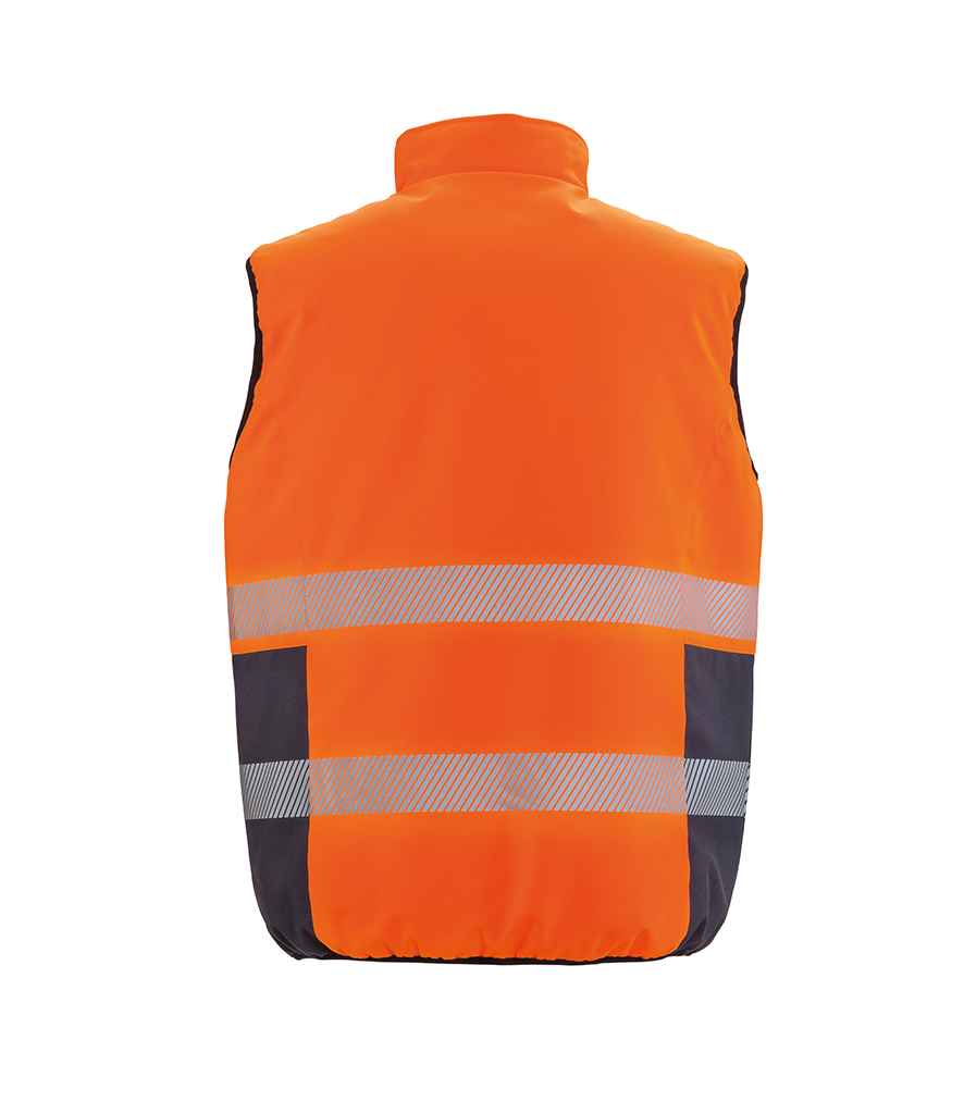 RS332 Fluorescent Orange/Navy Back