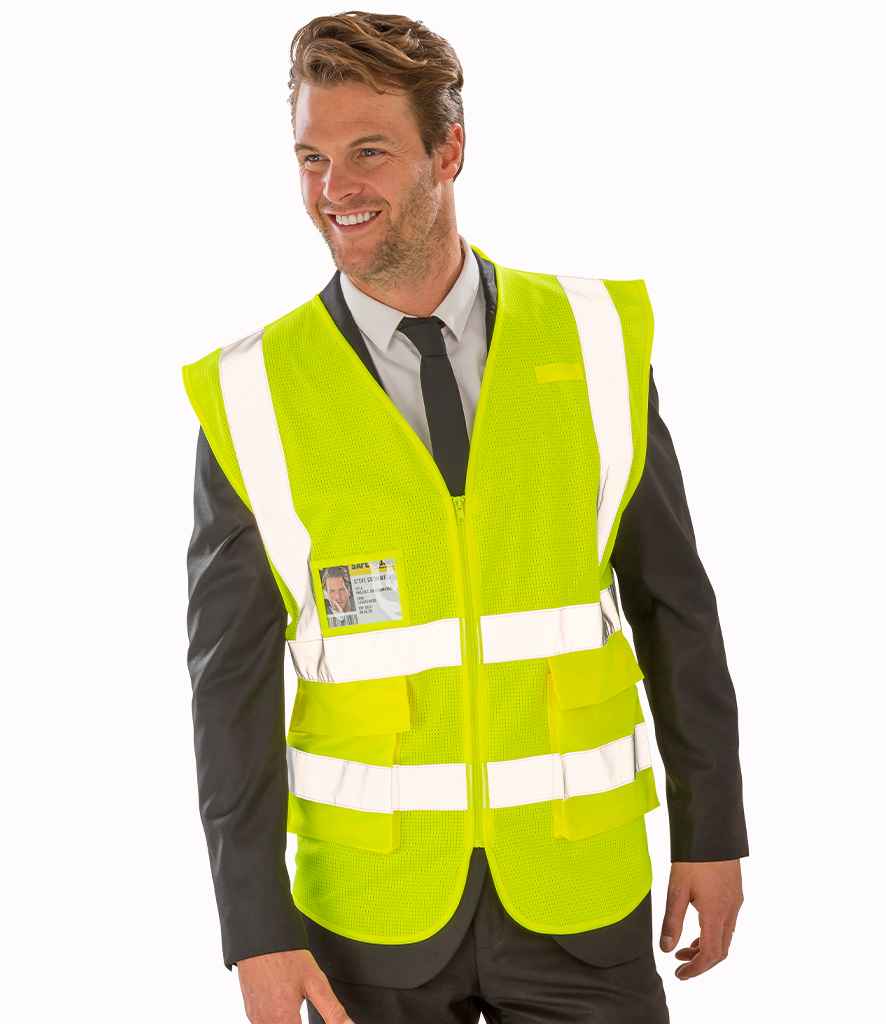 Result Safe-Guard Executive Cool Mesh Safety Vest Bundle