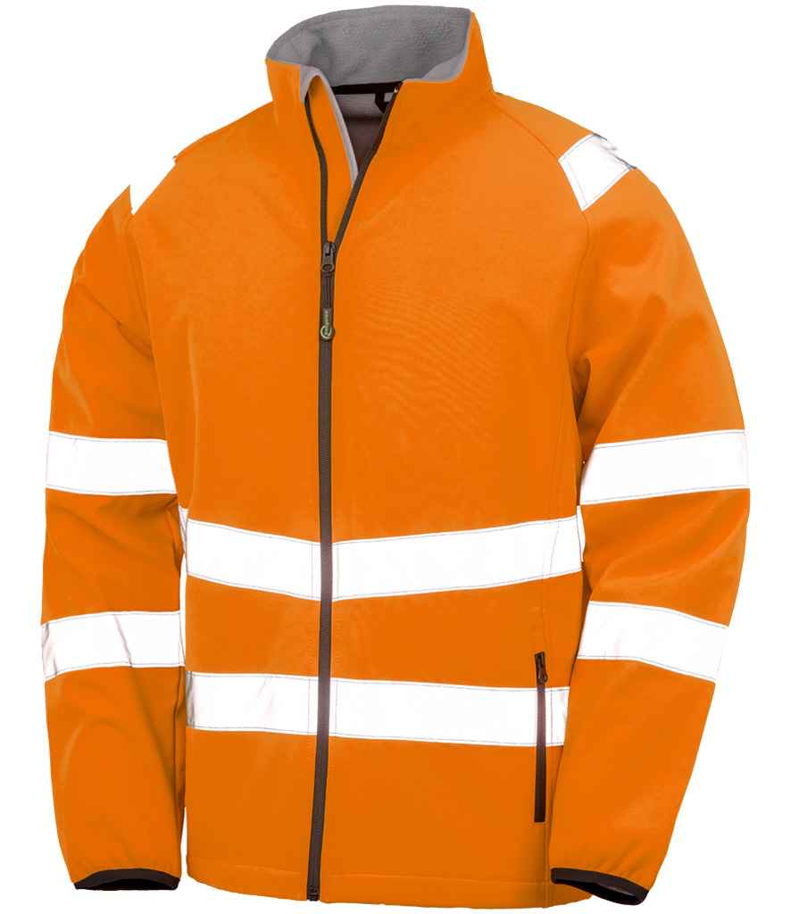 Result Genuine Recycled Printable Safety Soft Shell Jacket Bundle