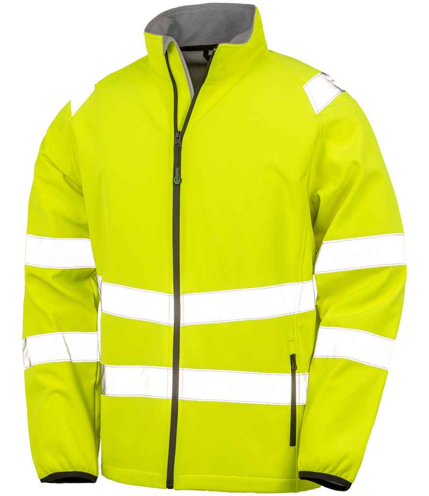 Result Genuine Recycled Printable Safety Soft Shell Jacket Bundle