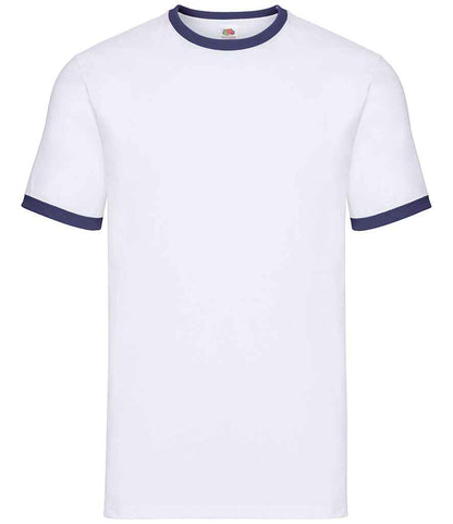 SS34 White/Navy Front