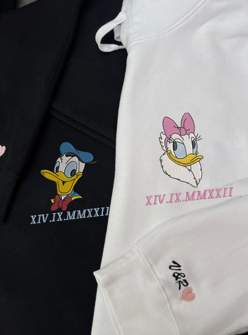 Donald and Daisy Custom Sweatshirt